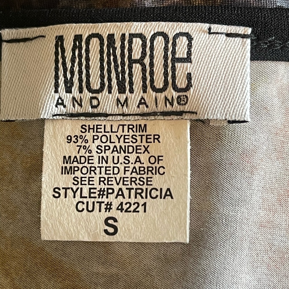 Monroe and Main ladies midi length dress. Scarf like hemline. NWOT - Picture 8 of 9